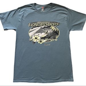 Hawaiian Longboards Maui Surfing Tee